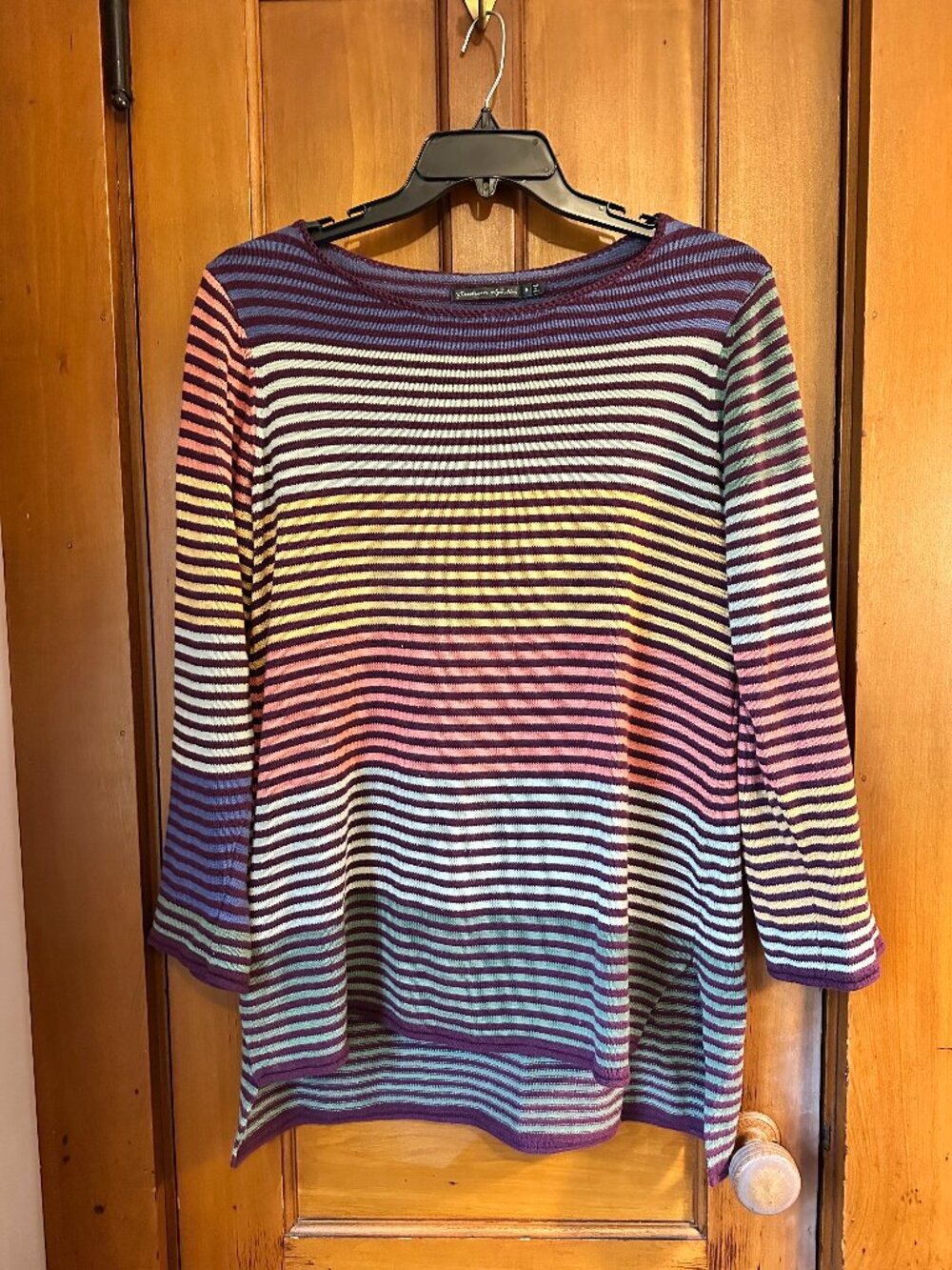 Colorful striped Gudrun Sjoden sweater